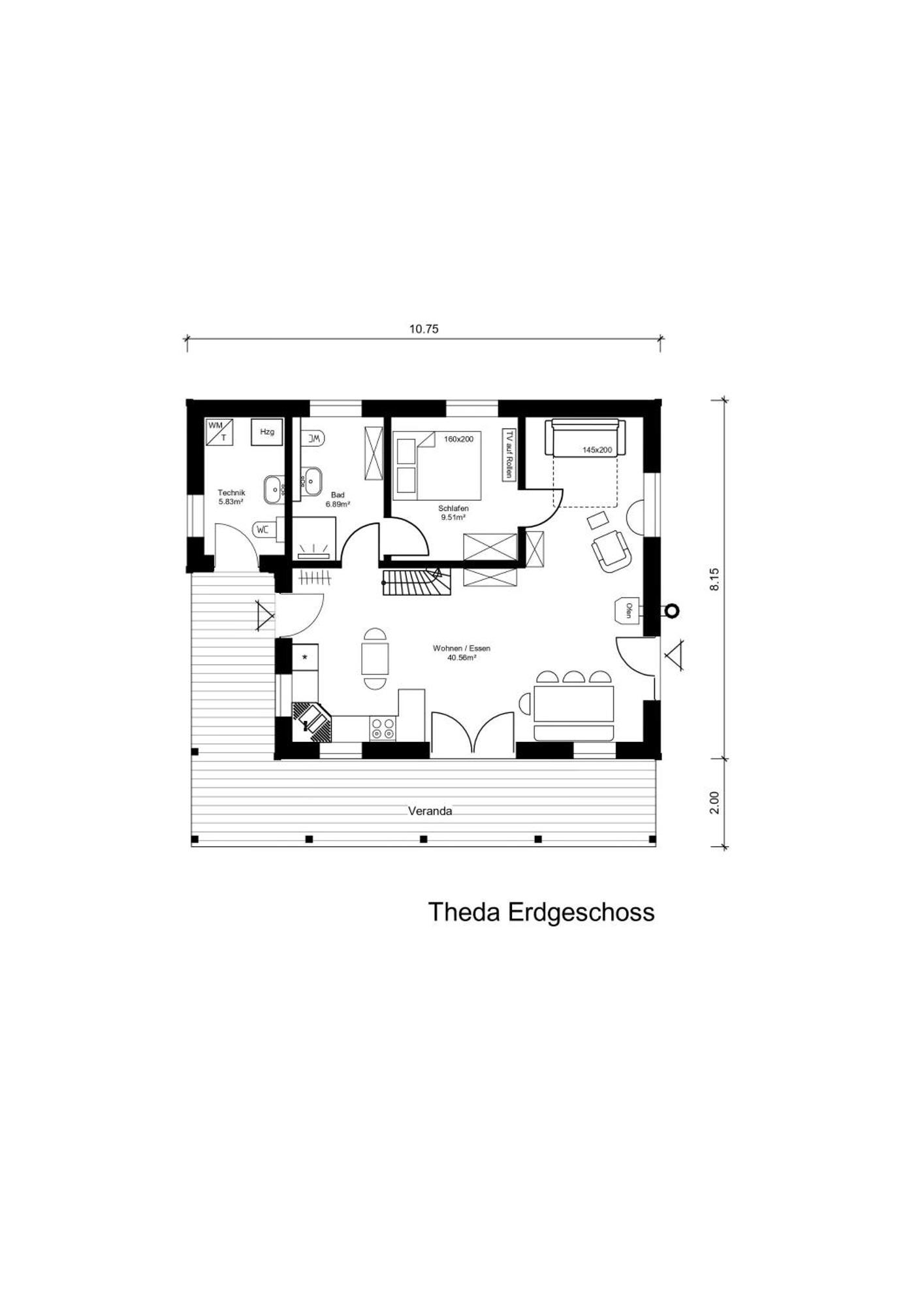 הוילה Fockbek Haus Theda מראה חיצוני תמונה